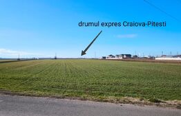 Teren intravilan stradal, 6650 mp, zona Ghercesti