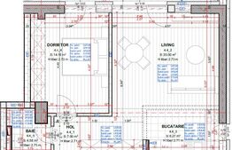 Apartament cu 2 camere, 51.50 mp, zona Garii