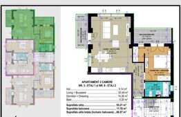 Apartamente cu 2 camere, 67 mp, zona Sala Polivalenta