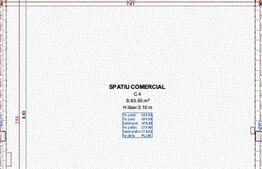 Spatiu Comercial, 63,5 mp, zona Biserica