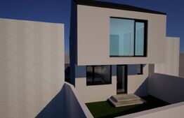 Teren cu proiect de casă și autorizație, 152 mp, zona George Enescu