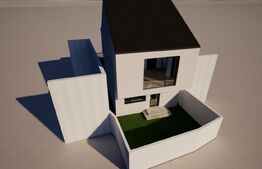 Teren cu proiect de casă și autorizație, 152 mp, zona George Enescu