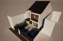 Teren cu proiect de casă și autorizație, 152 mp, zona George Enescu