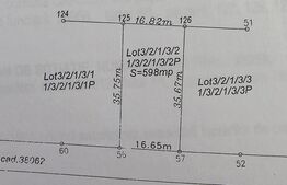 Teren intravilan cu o suprafata 598 mp in zona Carcea-Metro