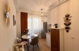 Garsonieră modernă, 37,65 mp, mobilată complet, parcare subterană, zona Rovine