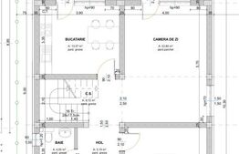 Casa P+E la cheie, 128 mp utili, 308 mp teren, Braniste
