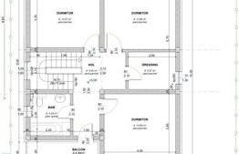 Casa P+E la cheie, 128 mp utili, 308 mp teren, Braniste