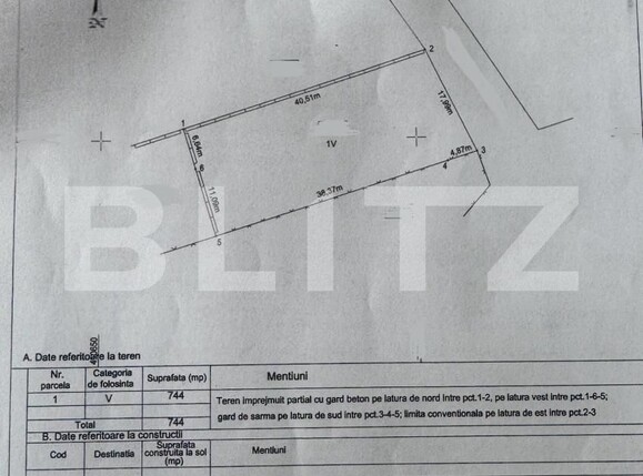 Teren de vânzare Carcea  - 168291TV | BLITZ Craiova | Poza1