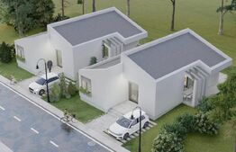 Casa pe parter cu un design deosebit, zona nordica / Simnicul de Jos