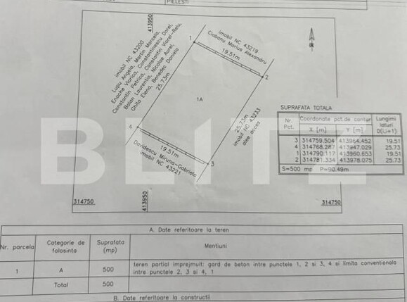 Teren de vânzare Pielești - 168889TV | BLITZ Craiova | Poza3