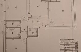 Apartament de vanzare cu 3 camere, 77.5 mp,  zona liceul de chimie 