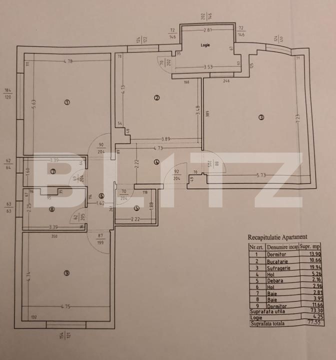 Apartament de vânzare 3 camere George Enescu - 169679AV | BLITZ Craiova | Poza14