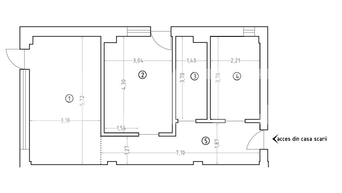 Apartament de vânzare 2 camere Exterior Sud - 169946AV | BLITZ Craiova | Poza1