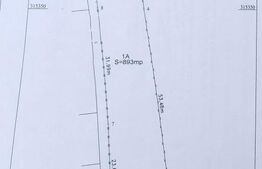 Teren intravilan de vanzare, 900 mp, deschidere de 15 m, zona Brestei-Cernele