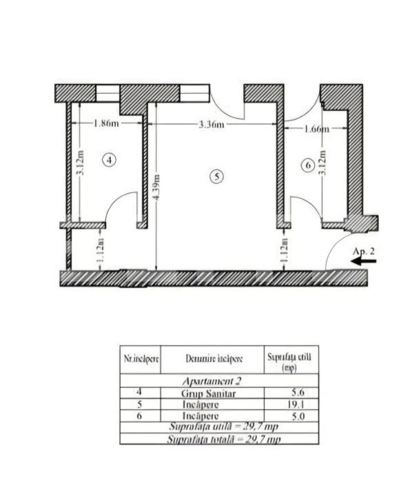 Garsonieră de vânzare Central - 170970AV | BLITZ Craiova | Poza10