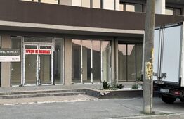 Spațiu comercial parter bloc nou, 109 mp open space, vitrină, terasă, Brestei
