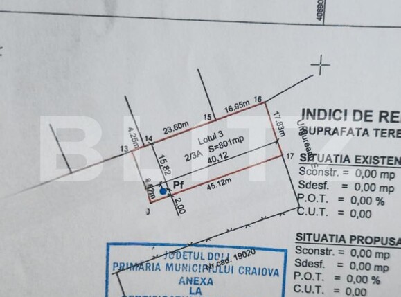 Teren de vânzare Bariera Valcii - 171883TV | BLITZ Craiova | Poza2