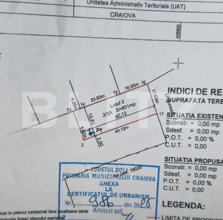 Teren de vânzare Bariera Valcii - 171883TV | BLITZ Craiova | Poza2