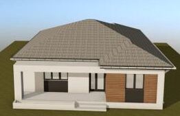 Casa pe parter cu toate utilitatile, 3 camere, 95 mp, in zona Braniste