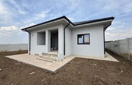 Casa parter, 97 mp utili, la cheie, pompa de caldura, 600 mp teren, Pielesti