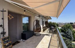 Apartament premium 3 camere mobilat/utilat cu pod, loc parcare, Brazdă