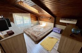 Casă de inchiriat, cu 4 dormitoare cu piscină, grătar, iaz și zonă de relaxare