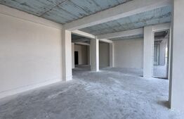 Spațiu comercial parter bloc nou, 109 mp open space, vitrină, terasă, Brestei