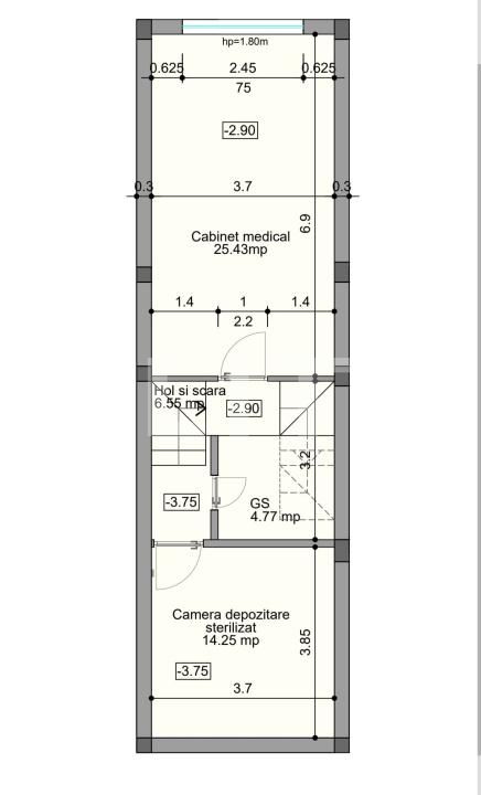 Spațiu comercial de închiriat Calea Bucuresti - 178515SIC | BLITZ Craiova | Poza5