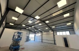 Hala 290,6 mp si 1263 mp teren, zona Carcea