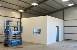 Hala 290,6 mp si 1263 mp teren, zona Carcea