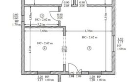 Casa pe parter în Cârcea, 103 mp utili, zona Metro, teren 350 mp