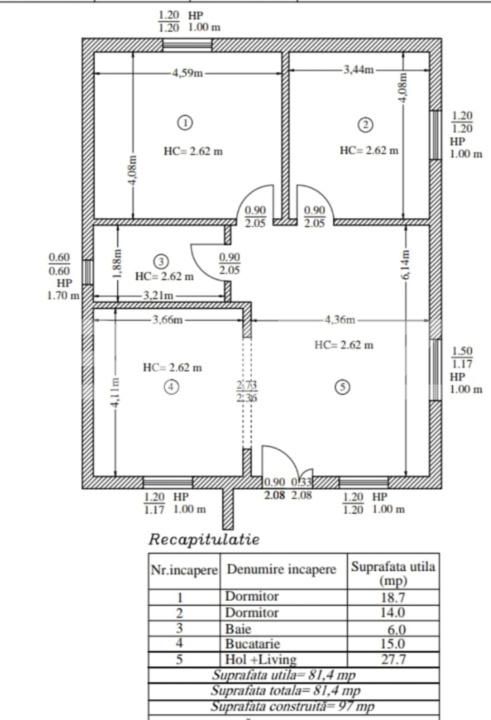 Casa de vânzare 3 camere Carcea  - 179504CV | BLITZ Craiova | Poza3