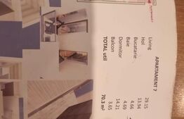 Apartament 2 camere, 66.65 mp, zona George Enescu