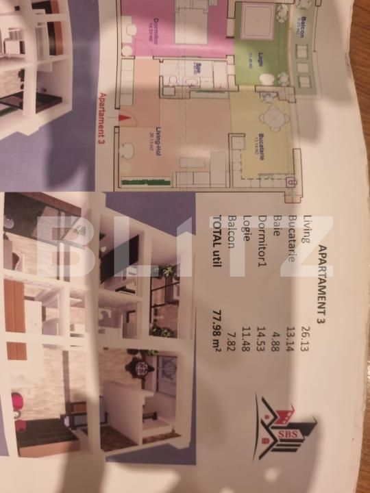 Apartament de vânzare 3 camere George Enescu - 180848AV | BLITZ Craiova | Poza1