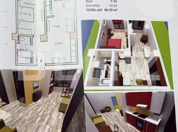 Garsonieră de vânzare George Enescu - 182165AV | BLITZ Craiova | Poza1