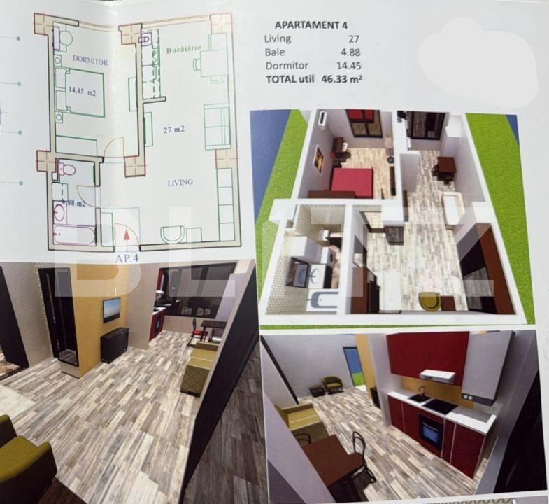 Garsonieră de vânzare George Enescu - 182165AV | BLITZ Craiova | Poza1