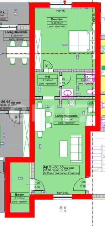 Apartament de vânzare 2 camere Central - 183916AV | BLITZ Craiova | Poza1