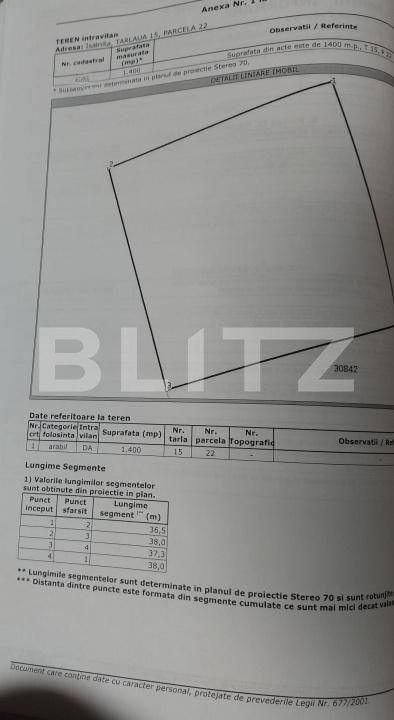 Teren de vânzare Isalnita - 184944TV | BLITZ Craiova | Poza5