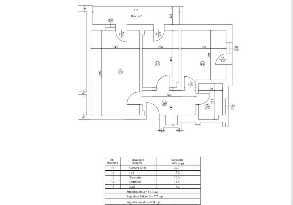 Apartament de vânzare 2 camere Exterior Sud - 185098AV | BLITZ Craiova | Poza2