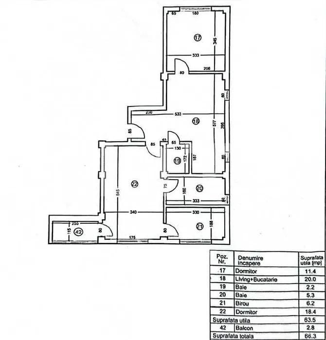 Apartament de vânzare 3 camere Exterior Sud - 185766AV | BLITZ Craiova | Poza10