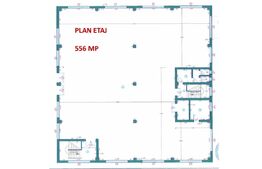 Clădire autorizată servicii medicale, 1400 mp, D+P+1,  Lăpuș