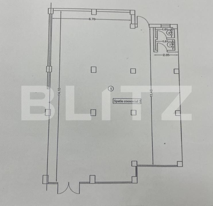 Spațiu comercial de vânzare Central - 186065SVC | BLITZ Craiova | Poza2