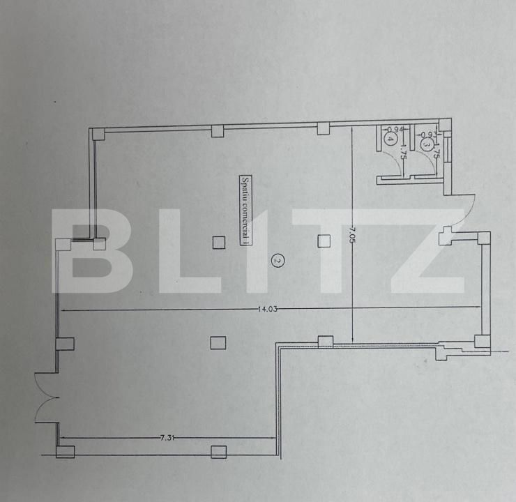 Spațiu comercial de vânzare Central - 186065SVC | BLITZ Craiova | Poza3