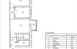 Apartament 3 camere, 50 mp, zona Craiovita Noua