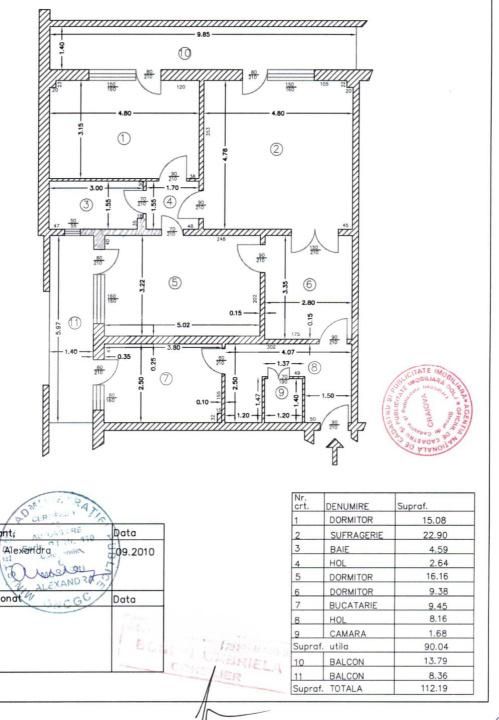 Apartament de vânzare 3 camere Central - 186903AV | BLITZ Craiova | Poza2