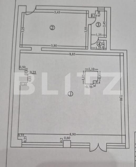 Spațiu comercial de închiriat Rovine - 187885SIC | BLITZ Craiova | Poza2
