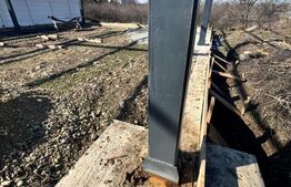 Teren cu dubla deschidere, autorizatie magazin si constructie metalica, Carcea