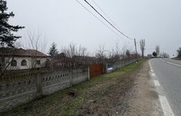 Casa parter 2714 mp teren, front 104 ml, strada principala Caciulatesti