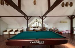 Casa P+1+M cu piscina si 1057 mp de teren, pozitionata inedit