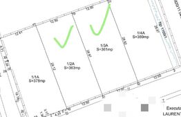 Teren intravilan 363 mp, toate utilitatile, Filiasi